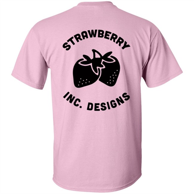 Limited Edition Strawberry Inc Designs Pink Shirt Limited Edition Strawberry Inc Designs Pink Shirt