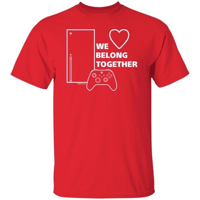 Xbox Valentine's We Belong Together T Shirt Nasdaq Albert Dankwa, MA