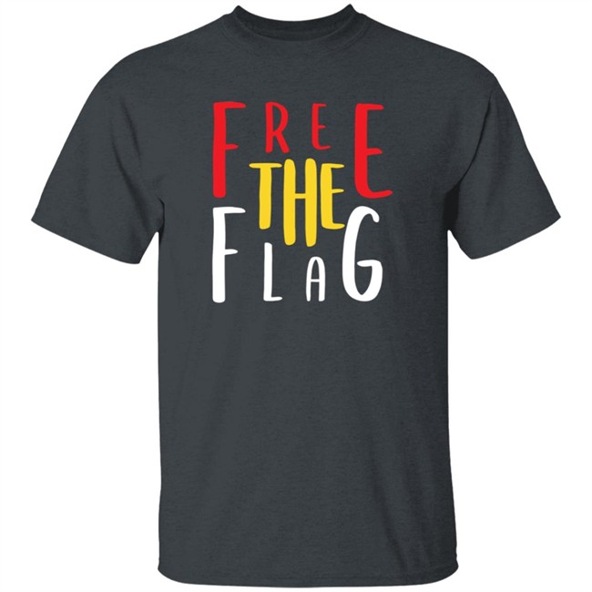 Limited Edition Collingwood Free The Flag Shirt Limited Edition Collingwood Free The Flag Shirt