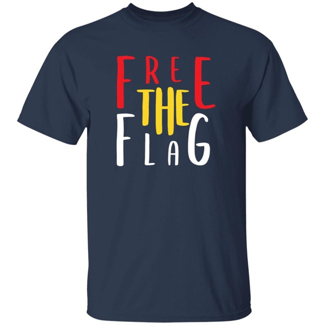 Limited Edition Collingwood Free The Flag Shirt Limited Edition Collingwood Free The Flag Shirt