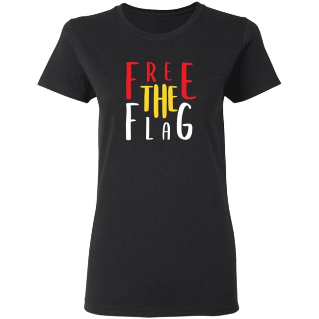 Limited Edition Collingwood Free The Flag Shirt Limited Edition Collingwood Free The Flag Shirt