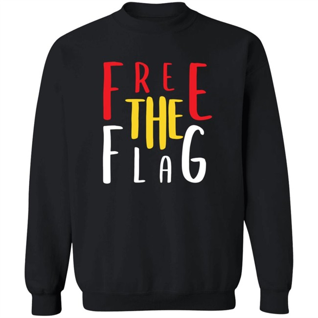 Limited Edition Collingwood Free The Flag Shirt Limited Edition Collingwood Free The Flag Shirt