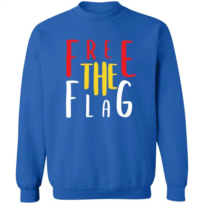 Limited Edition Collingwood Free The Flag Shirt Limited Edition Collingwood Free The Flag Shirt