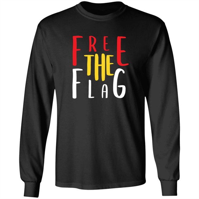 Limited Edition Collingwood Free The Flag Shirt Limited Edition Collingwood Free The Flag Shirt
