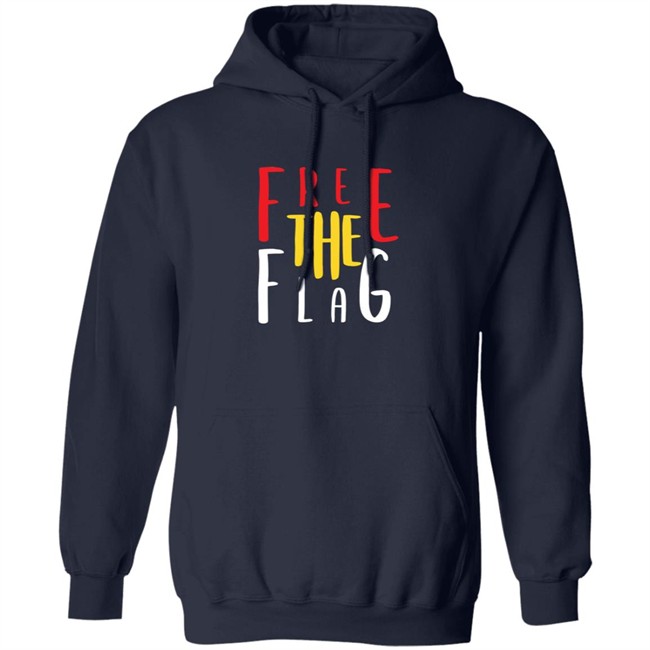 Limited Edition Collingwood Free The Flag Shirt Limited Edition Collingwood Free The Flag Shirt