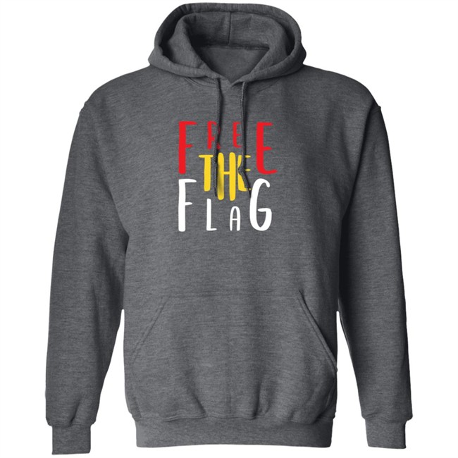 Limited Edition Collingwood Free The Flag Shirt Limited Edition Collingwood Free The Flag Shirt