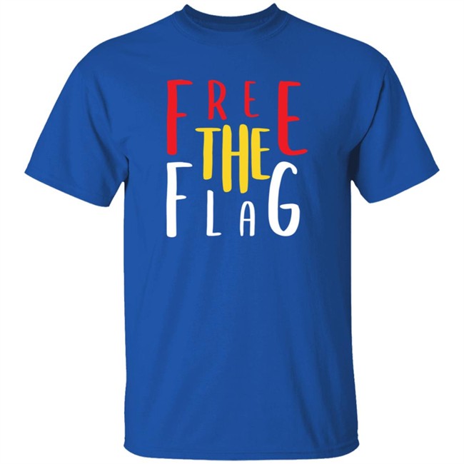 Limited Edition Collingwood Free The Flag Shirt Limited Edition Collingwood Free The Flag Shirt