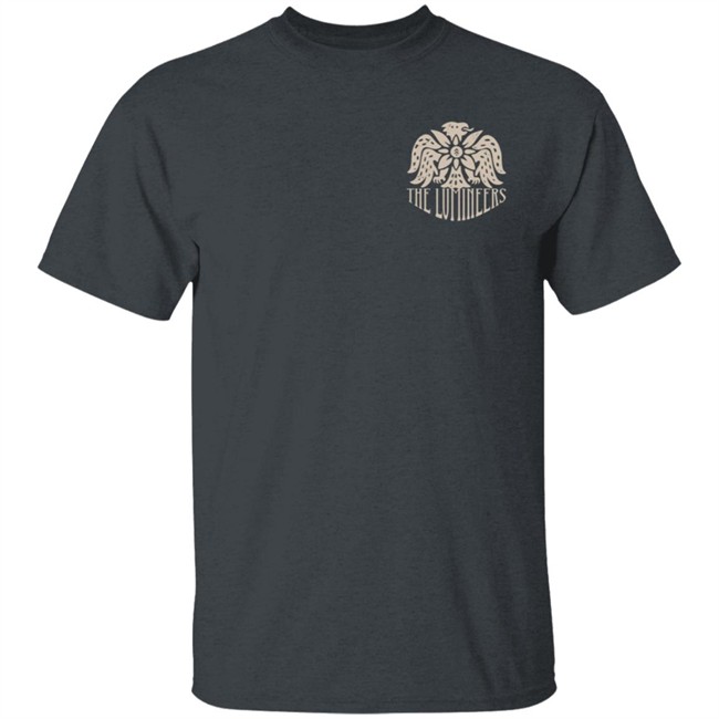 Lumineers Merch Soaring Eagle Crest Shirt Lumineers Merch Soaring Eagle Crest Shirt