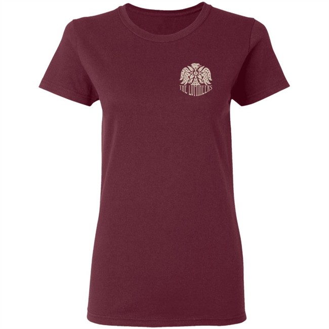 Lumineers Merch Soaring Eagle Crest Shirt Lumineers Merch Soaring Eagle Crest Shirt