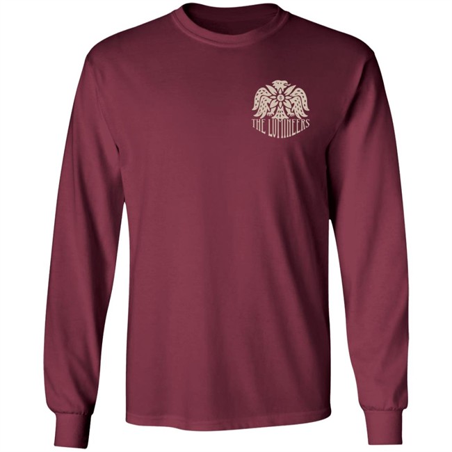 Lumineers Merch Soaring Eagle Crest Shirt Lumineers Merch Soaring Eagle Crest Shirt