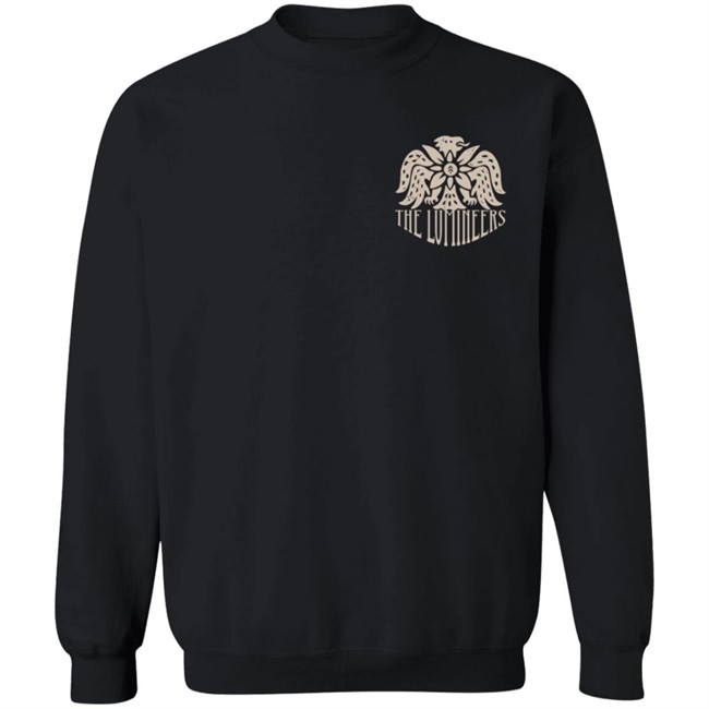 Lumineers Merch Soaring Eagle Crest Shirt Lumineers Merch Soaring Eagle Crest Shirt