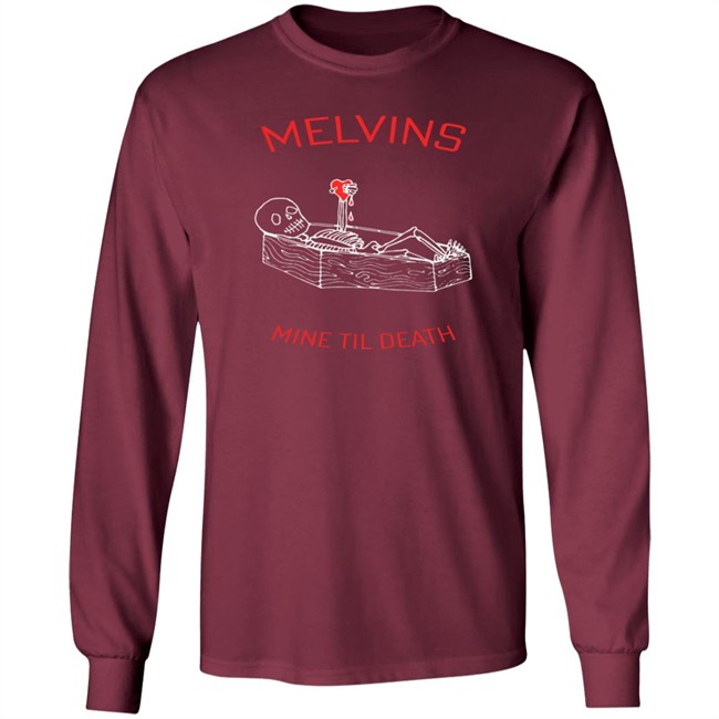 The Melvins Melvins Mine Til Death Valentines Tee Shirt The Melvins Melvins Mine Til Death Valentines Tee Shirt
