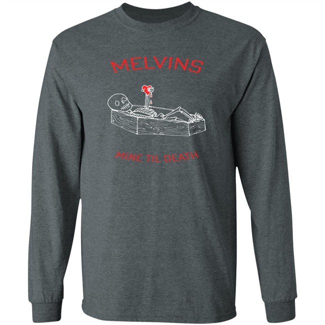 The Melvins Melvins Mine Til Death Valentines Tee Shirt The Melvins Melvins Mine Til Death Valentines Tee Shirt
