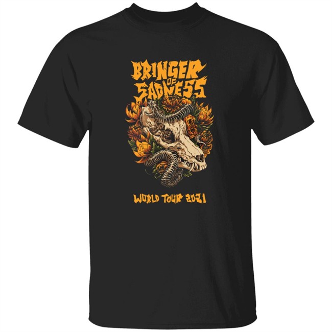 Limited Edition Bringer Of Sadness World Tour 2021 Shirt