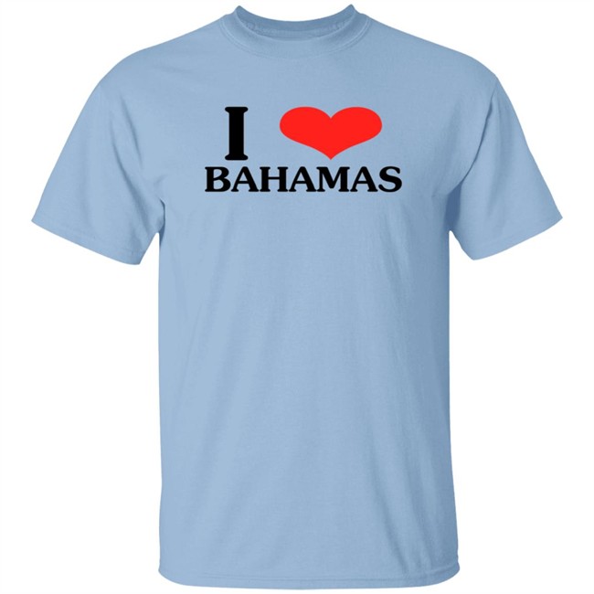 Limited Edition Bella Hadid I Love Bahamas Shirt Limited Edition Bella Hadid I Love Bahamas Shirt