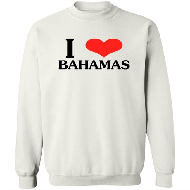 Limited Edition Bella Hadid I Love Bahamas Shirt Limited Edition Bella Hadid I Love Bahamas Shirt