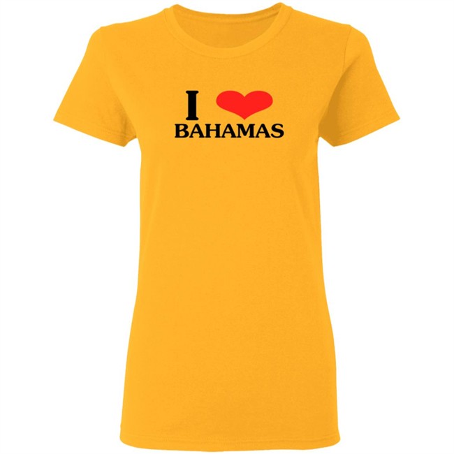 Limited Edition Bella Hadid I Love Bahamas Shirt Limited Edition Bella Hadid I Love Bahamas Shirt