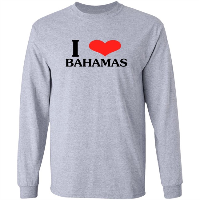 Limited Edition Bella Hadid I Love Bahamas Shirt Limited Edition Bella Hadid I Love Bahamas Shirt