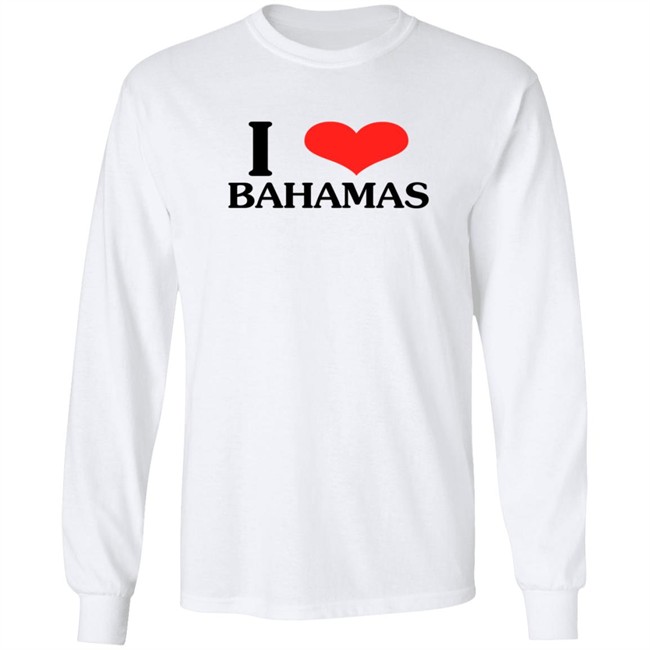 Limited Edition Bella Hadid I Love Bahamas Shirt Limited Edition Bella Hadid I Love Bahamas Shirt
