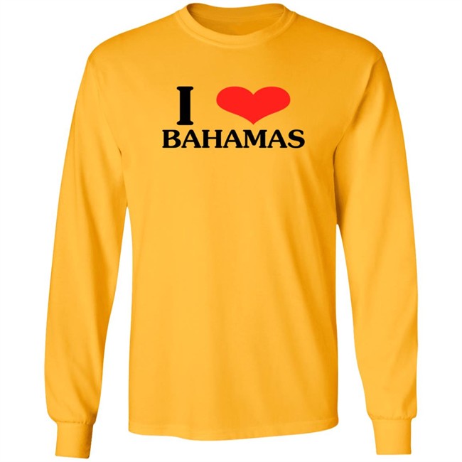 Limited Edition Bella Hadid I Love Bahamas Shirt Limited Edition Bella Hadid I Love Bahamas Shirt