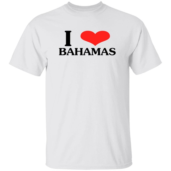 Limited Edition Bella Hadid I Love Bahamas Shirt