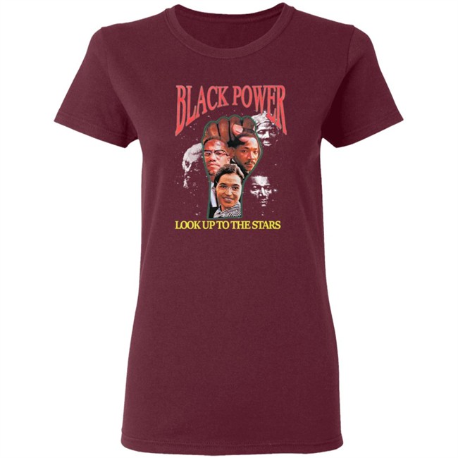 Black Power Look Up To The Stars Shirt Black Power Look Up To The Stars Shirt