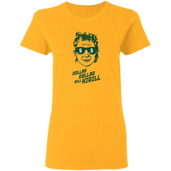 Marcus Foligno Dollar Dollar Bill Kirill Shirt Marcus Foligno Dollar Dollar Bill Kirill Shirt