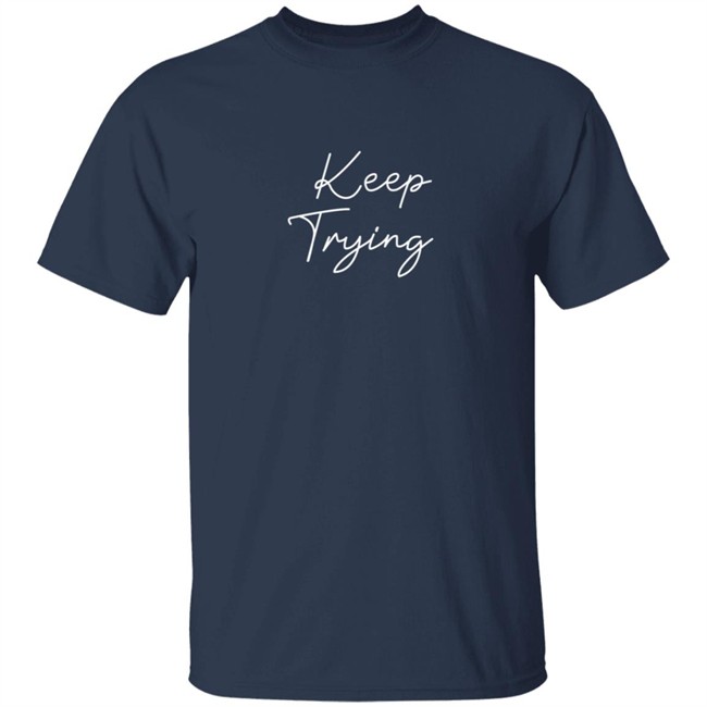 The Try Guys Merch Keep Trying Black Shirt The Try Guys Merch Keep Trying Black Shirt