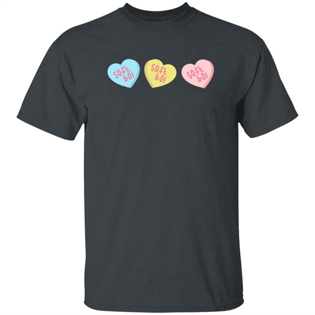 Soft Boi Merch Candy Hearts Hoodie Soft Boi Merch Candy Hearts Hoodie