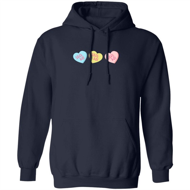 Soft Boi Merch Candy Hearts Hoodie Soft Boi Merch Candy Hearts Hoodie