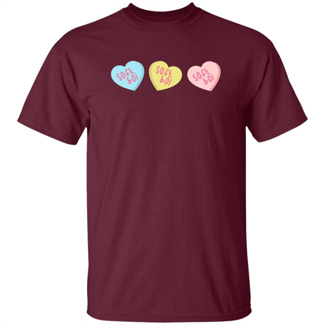 Soft Boi Merch Candy Hearts Hoodie Soft Boi Merch Candy Hearts Hoodie