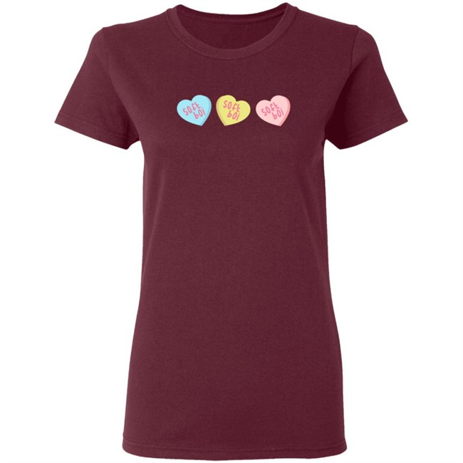 Soft Boi Merch Candy Hearts Hoodie Soft Boi Merch Candy Hearts Hoodie