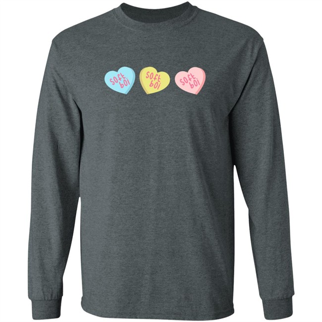 Soft Boi Merch Candy Hearts Hoodie Soft Boi Merch Candy Hearts Hoodie