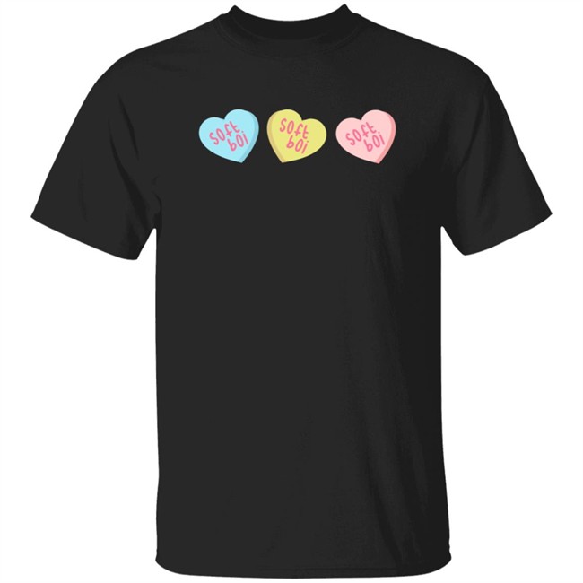 Soft Boi Merch Candy Hearts Hoodie Soft Boi Merch Candy Hearts Hoodie