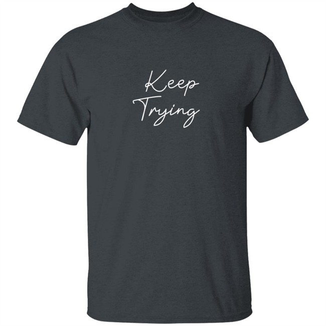The Try Guys Merch Keep Trying Black Shirt The Try Guys Merch Keep Trying Black Shirt