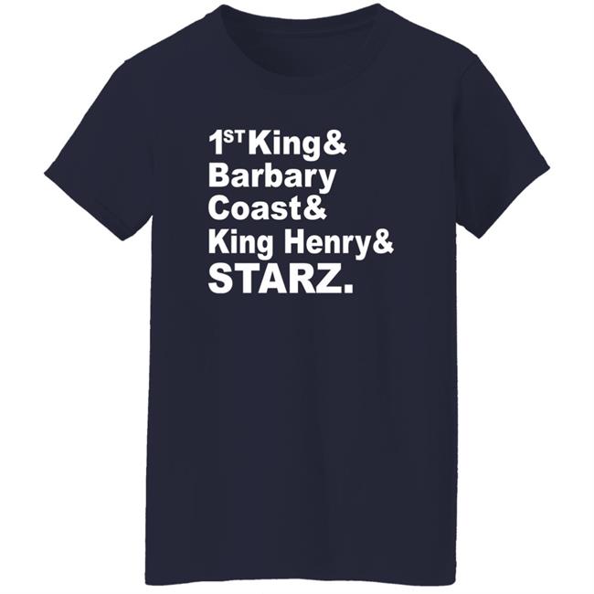 1St King & Barbary Coast & King Henry & Starz Shirt Dj R-Tistic 1St King & Barbary Coast & King Henry & Starz Shirt Dj R-Tistic