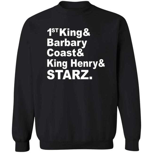 1St King & Barbary Coast & King Henry & Starz Shirt Dj R-Tistic 1St King & Barbary Coast & King Henry & Starz Shirt Dj R-Tistic