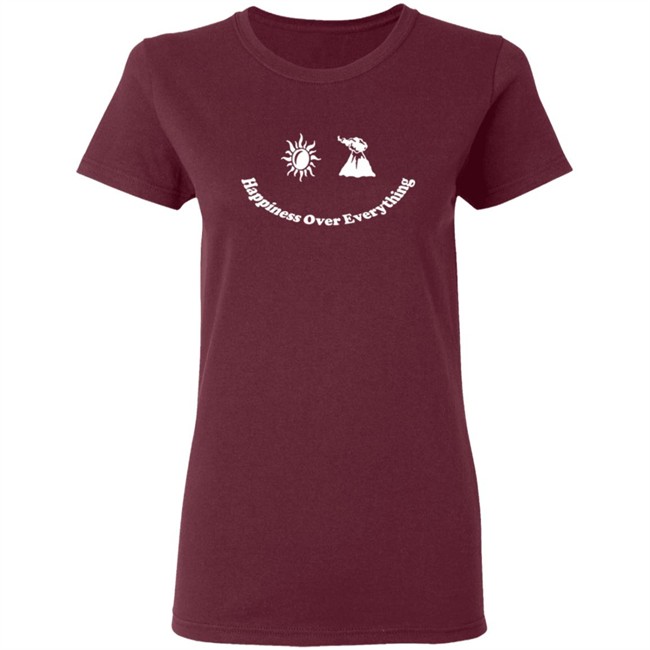 Jhene Aiko Merch Happiness Over Everything Tee Shirt Jhene Aiko Merch Happiness Over Everything Tee Shirt
