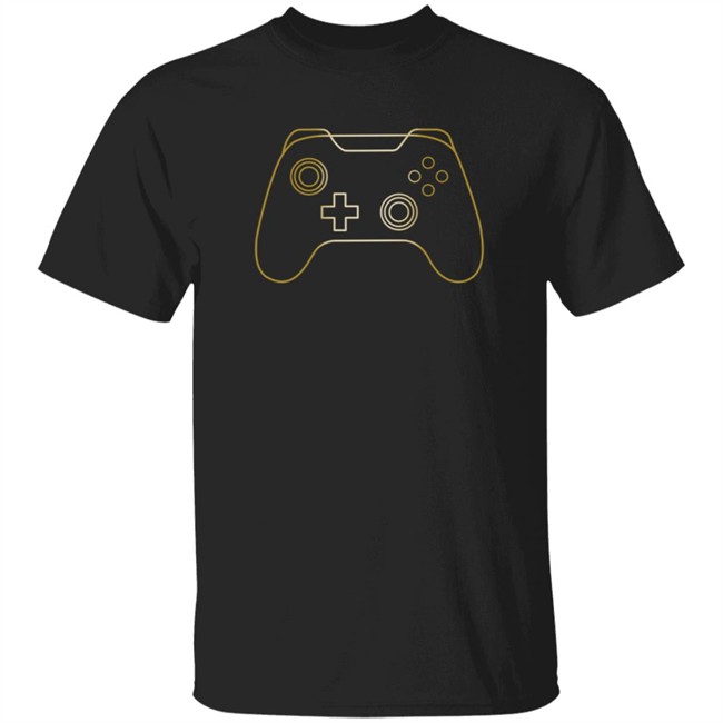 Linus Tech Tips Merch Gold Foil Controller T Shirt