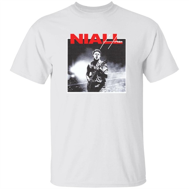 Niall Horan Merch Niall Stage Photo Tee Shirt Niall Horan Merch Niall Stage Photo Tee Shirt