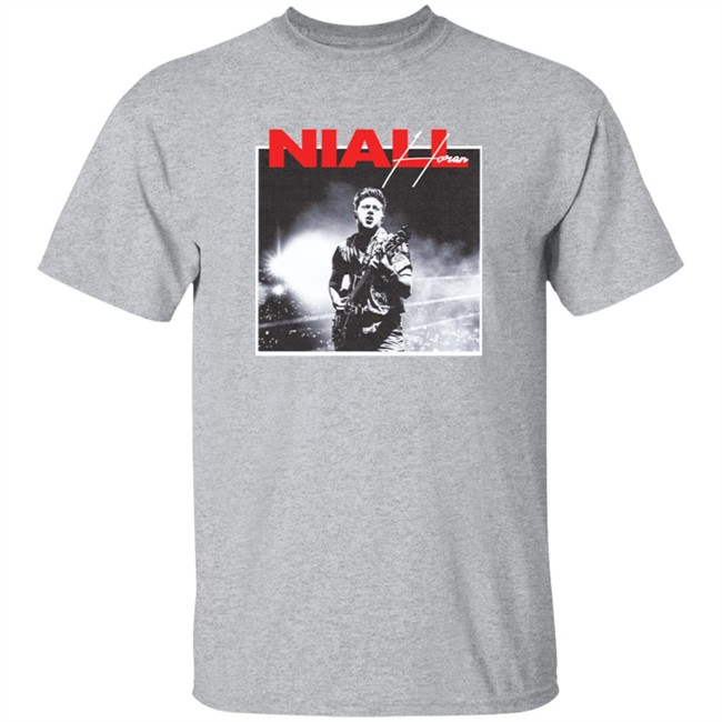 Niall Horan Merch Niall Stage Photo Tee Shirt Niall Horan Merch Niall Stage Photo Tee Shirt