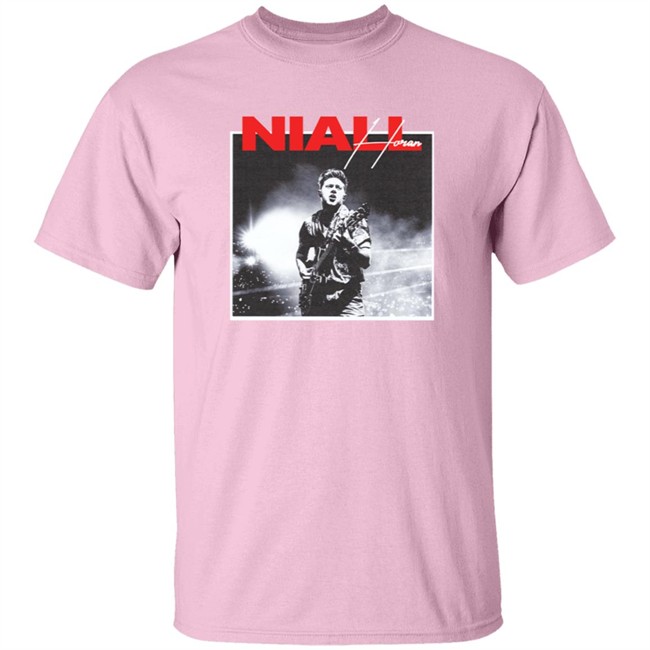 Niall Horan Merch Niall Stage Photo Tee Shirt Niall Horan Merch Niall Stage Photo Tee Shirt