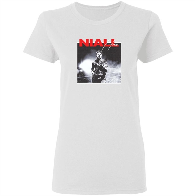 Niall Horan Merch Niall Stage Photo Tee Shirt Niall Horan Merch Niall Stage Photo Tee Shirt