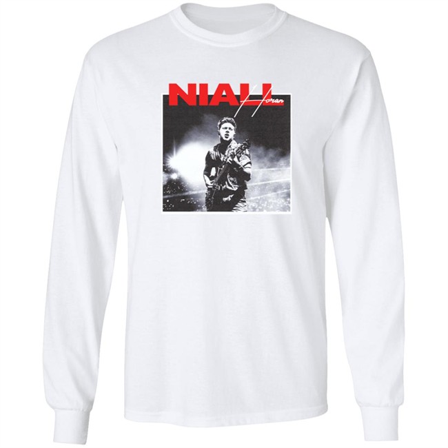 Niall Horan Merch Niall Stage Photo Tee Shirt Niall Horan Merch Niall Stage Photo Tee Shirt