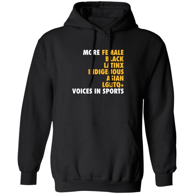 Megan Reyes More Diverse Voices In Sports T Shirt Megan Reyes More Diverse Voices In Sports T Shirt