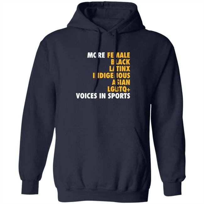 Megan Reyes More Diverse Voices In Sports T Shirt Megan Reyes More Diverse Voices In Sports T Shirt