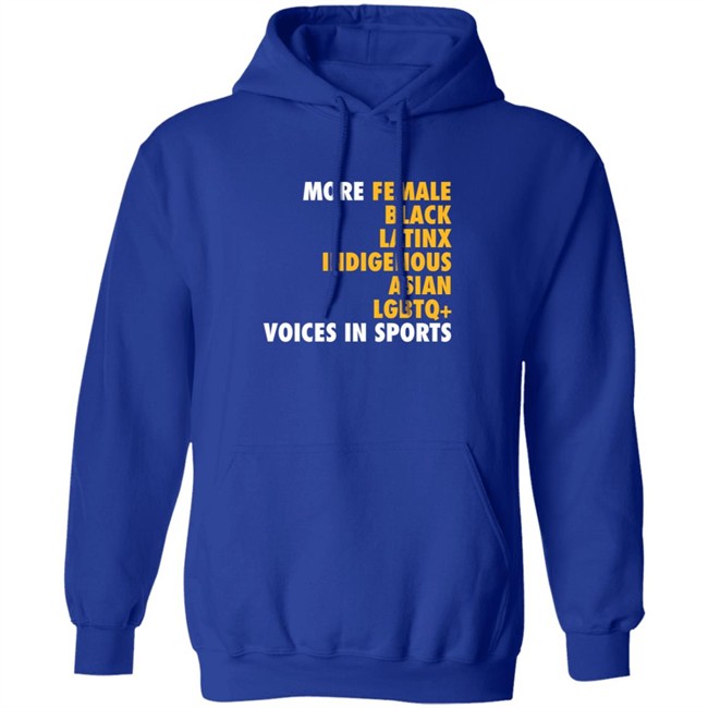 Megan Reyes More Diverse Voices In Sports T Shirt Megan Reyes More Diverse Voices In Sports T Shirt