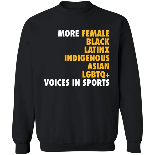 Megan Reyes More Diverse Voices In Sports T Shirt Megan Reyes More Diverse Voices In Sports T Shirt