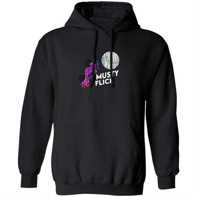 Amustycow Merch Musty Flick Purple Car Hoodie