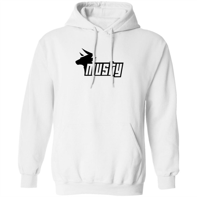 Amustycow Merch A Musty Cow White Hoodie